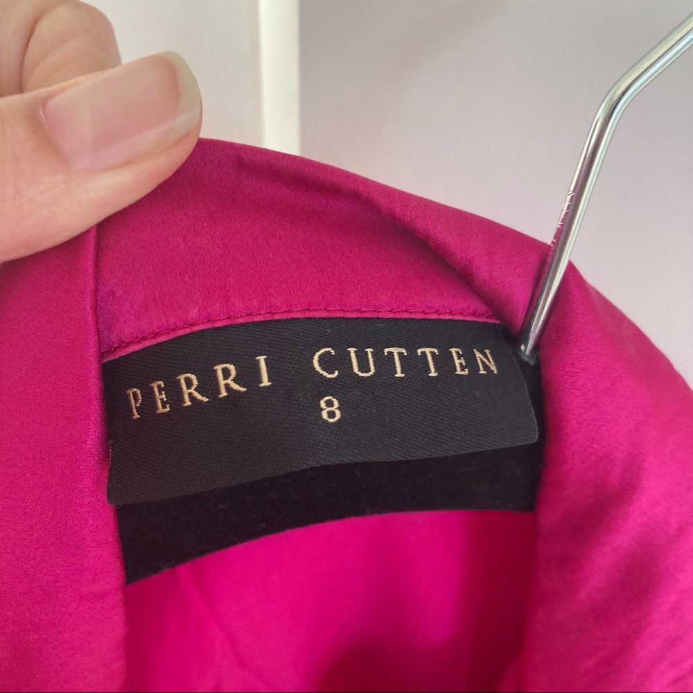 Pink silk shirt size 8 - Picture 3 of 3